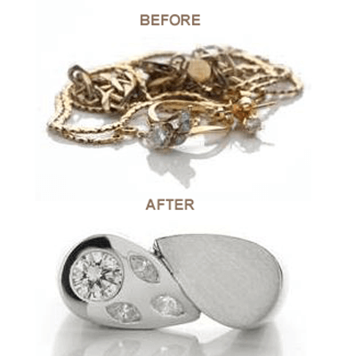 PURE ALCHEMY. WE CAN TURN ANY OF YOUR OLD JEWELLERY INTO AN AMAZING STATEMENT PIECE
